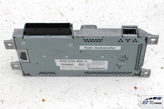 AUDI TT GŁOŚNIKI KOMPLET GŁOŚNIKÓW WZMACNIACZ BANG &OLUFSEN 8S0035466A 8S0035411B 8S0035297 8S0035298 NAGŁOŚNIENIE 8S0035399A 8S