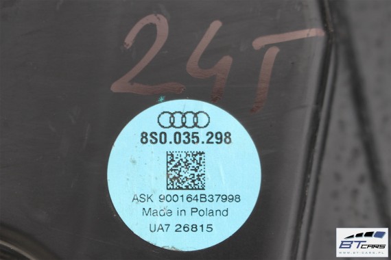 AUDI TT GŁOŚNIKI KOMPLET GŁOŚNIKÓW WZMACNIACZ BANG &OLUFSEN 8S0035466A 8S0035411B 8S0035297 8S0035298 NAGŁOŚNIENIE 8S0035399A 8S