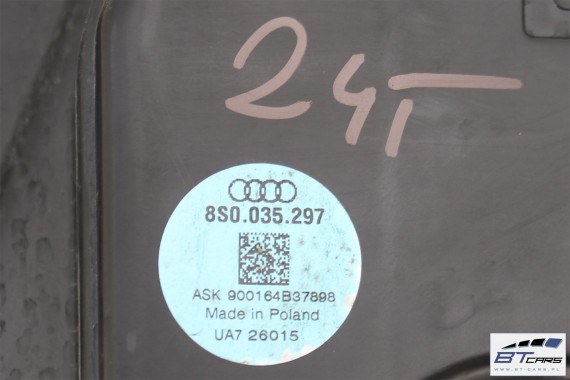 AUDI TT GŁOŚNIKI KOMPLET GŁOŚNIKÓW WZMACNIACZ BANG &OLUFSEN 8S0035466A 8S0035411B 8S0035297 8S0035298 NAGŁOŚNIENIE 8S0035399A 8S