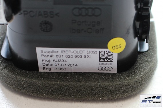 AUDI TT WLOTY KRATKI NAWIEWU SXI 8S1820901 8S1820902 8S1820903 8S1820951 8S1820952 8S1 820 901 panel klimy 8S1820901 8S1820902