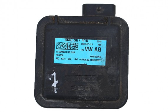 AUDI A4 Q7 TT MODUŁ STEROWNIK BRAMY GARAŻU 4M0907410 4M0 907 410 otwierania bramy garażowej 4M 4M0907410 4M0907410B 4M0907410