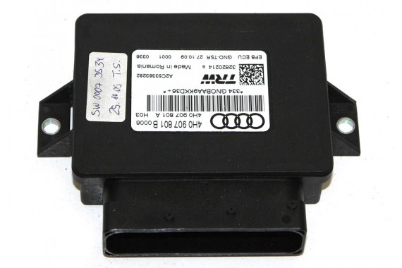 AUDI A6 A7 A8 MODUŁ STEROWNIK HAMULCA EPB 4H0907801B 4H0 907 801 4H0907801A 4H0907801C 4H0907801B 4H0907801A 4H0907801 4H0907801