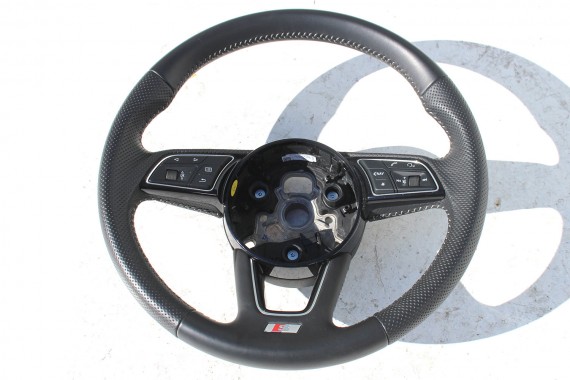 AUDI A3 FL Q2 KIEROWNICA SKÓRA MULTI 81A419091D 81A419091CJ 81A 419 091 D 81A419091CJ S-Line 81A419091D 81A419091CJ 81A419091