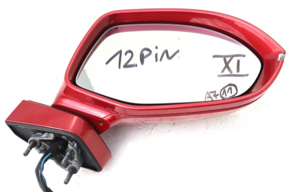 AUDI A7 LUSTERKO ZEWNETRZNE DRZWI PRAWE 12 pin kabli przewodów 4G8 4G Kolor: LZ3F - czerwony (granatrot)