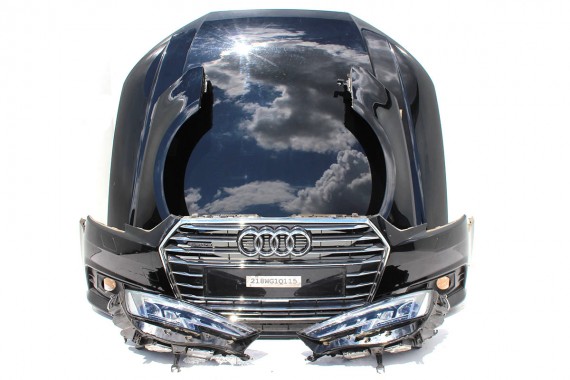 AUDI A4 PRZÓD maska błotniki zderzak pas przedni lampy wzmocnienie błotnik lampa MATRIX 8W B9 8W0941035 8W0941036 LY9B