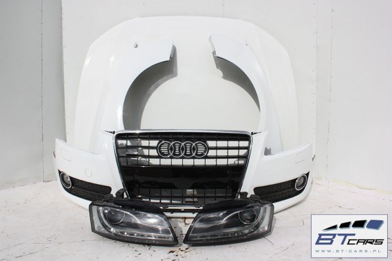 AUDI A5 8T CABRIO PRZÓD maska błotniki zderzak pas przedni błotnik lampy Xenon Led 8F LY9C 8T0941004AN 8T0941030AN 8T0941029AN