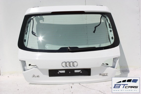 AUDI A4 KOMBI KLAPA TYLNA TYŁ bagażnika 8K9827023A SZYBA B8 2008 AVANT Kolor LY9C biel ibisa 8K9827023 8K9827933 8K9845501 8K0