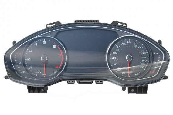 AUDI A4 ZEGARY LICZNIKI BENZYNA 8W5920870A 8W5 920 870 A ZEGAR LICZNIK BENZYNOWY WYŚWIETLACZ WIELOFUNKCYJNY TOP 8W b9 8W5920870A