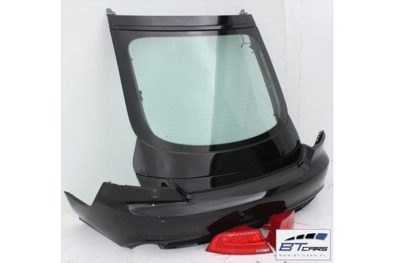 AUDI A7 TYŁ ZDERZAK tylny + KLAPA BAGAŻNIKA + LAMPY lampa 4G 4G8 Kolor: A2 LY9B - brylantowy czarny 4G8945095 4G8945096