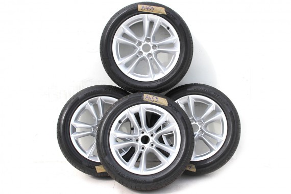 AUDI A4 A5 FELGI 17 OPONY LETNIE KOŁA felga 8W0601025AG 8W0 601 025 AG 7,5J*17H2 ET29 opona LATO Hankook Ventus S1 evo 225/50/17