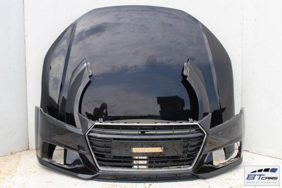 AUDI TT PRZÓD maska błotniki zderzak pas przedni wzmocnienie błotnik 8S Kolor:  czarny 2015- S-LINE SLINE