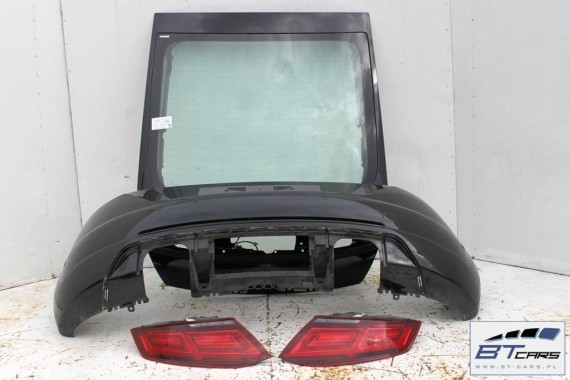 AUDI TT 8S TYŁ ZDERZAK tylny + KLAPA BAGAŻNIKA + LAMPY lampa Led 2015- Kolor: LY9T - czarny (mythos schwarz) 8S0945095 8S0945096