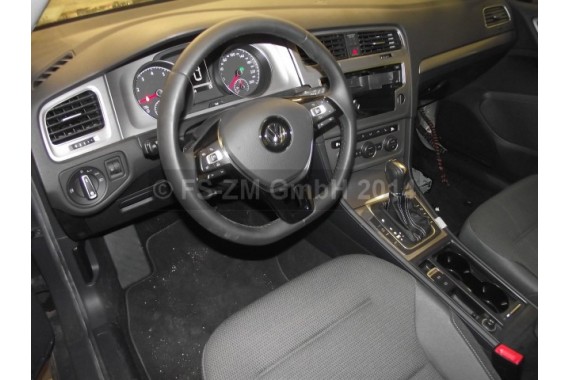 VW GOLF 7 VII FOTELE KOMPLET FOTELI siedzeń siedzenia fotel tapicerka 5G 5G4 welur kolor czarny 5G0