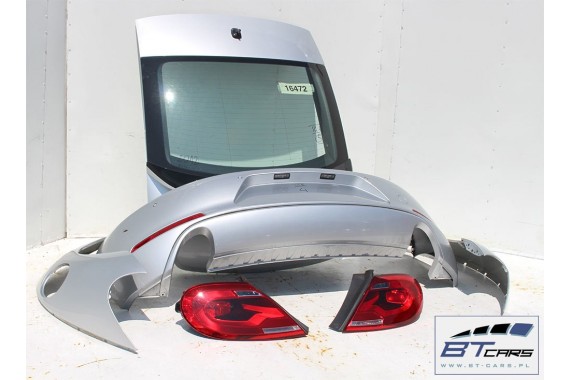 VW THE BEETLE TYŁ ZDERZAK tylny KLAPA BAGAŻNIKA + spojler LAMPY lampa błotnik 5C 5C5 Kolor: 8E8E LA7W silber srebny KOMPLETNY