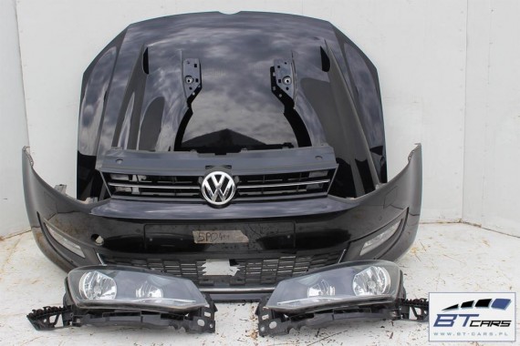 VW POLO PRZÓD maska błotniki zderzak pas przedni lampy LC9X wzmocnienie błotnik lampa 6R Kolor: LC9X głęboka czerń 6R0 KOMPLETNY