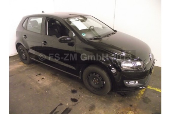 VW POLO PRZÓD Bluemotion 6R L041maska błotniki zderzak pas przedni lampy wzmocnienie lampa błotnik 6R Kolor: L041 - czarny 6R0