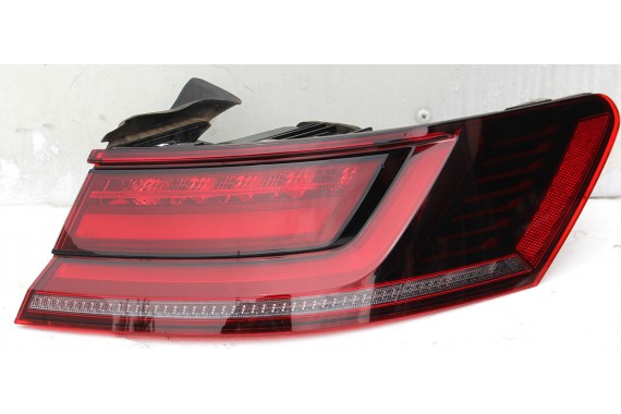 VW ARTEON KOMPLETNY TYŁ ZDERZAK tylny + KLAPA BAGAŻNIKA + LAMPY lampa Led Ledy 3G8 Kolor LD3Y    Crimson red metallic