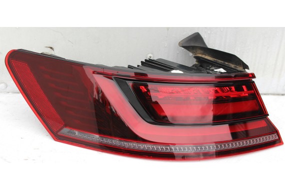 VW ARTEON KOMPLETNY TYŁ ZDERZAK tylny + KLAPA BAGAŻNIKA + LAMPY lampa Led Ledy 3G8 Kolor LD3Y    Crimson red metallic