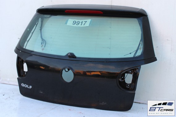 VW GOLF V 5 KLAPA BAGAŻNIKA TYLNA TYŁ 1K6827025 1K6845051 1K kolor czarny 1K6 827 025  1K6 845 051 1K6827025 1K6827025 1K6827025