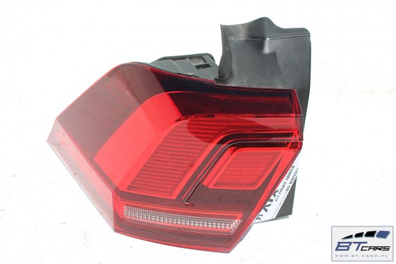 VW TIGUAN II 5NA TYŁ LI7F ZDERZAK tylny + KLAPA BAGAŻNIKA + LAMPY lampa Led 5NA II Kolor: LI7F szary urano 5NA945095C 5NA945096C