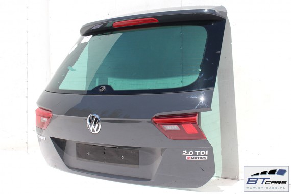 VW TIGUAN II 5NA TYŁ LI7F ZDERZAK tylny + KLAPA BAGAŻNIKA + LAMPY lampa Led 5NA II Kolor: LI7F szary urano 5NA945095C 5NA945096C