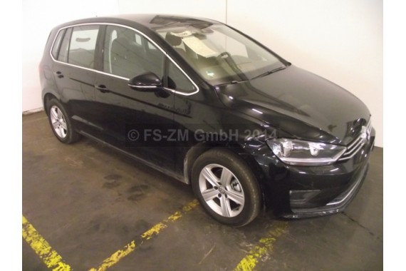 VW GOLF 7 SPORTSVAN DRZWI PRAWE PRZÓD + TYŁ STRONA PRAWA przednie + tylne 2 sztuki Kolor: L041 - czarny  510