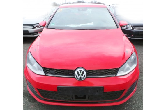 VW GOLF 7 VII PRZÓD maska błotniki zderzak pas przedni lampy wzmocnienie błotnik lampa GTD Kolor: LY3D czerwony tor 5G