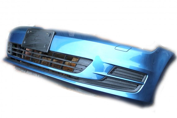 VW GOLF 7 VII PRZÓD LA5J maska błotniki zderzak 5G pas przedni wzmocnienie błotnik Kolor LA5J pacific blue 5G