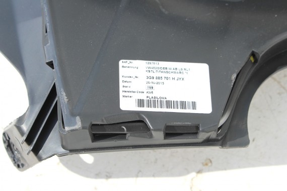 VW PASSAT B8 KOMBI FOTELE KOMPLET FOTELI siedzeń siedzenia tapicerka + boczek boczki drzwi  skóra kolor czarny 3G 3G9