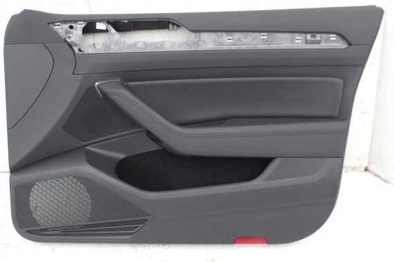 VW PASSAT B8 SEDAN FOTELE KOMPLET FOTELI siedzeń siedzenia tapicerka skóra + alcantara czarny 3G 3G5