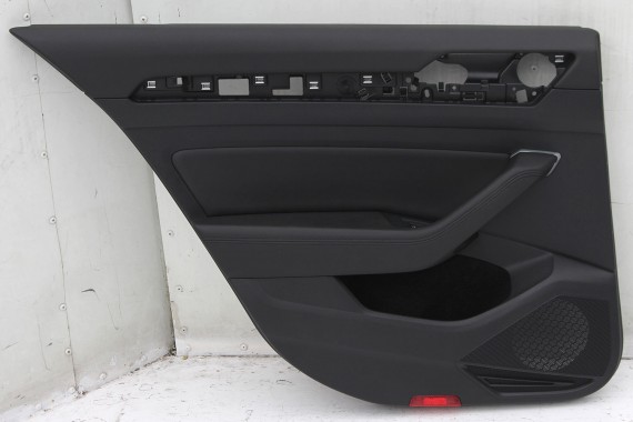 VW PASSAT B8 SEDAN FOTELE KOMPLET FOTELI siedzeń siedzenia tapicerka skóra + alcantara czarny 3G 3G5