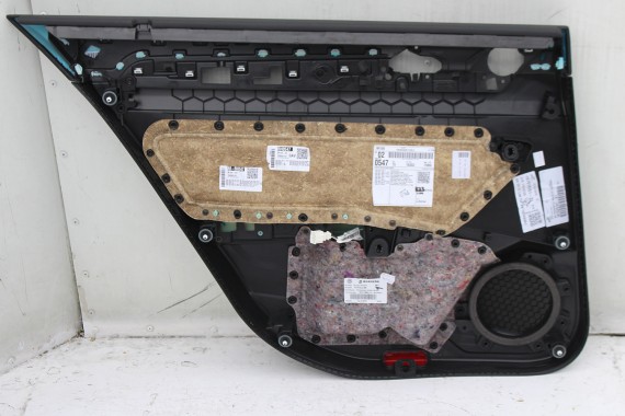 VW PASSAT B8 SEDAN FOTELE KOMPLET FOTELI siedzeń siedzenia tapicerka skóra + alcantara czarny 3G 3G5