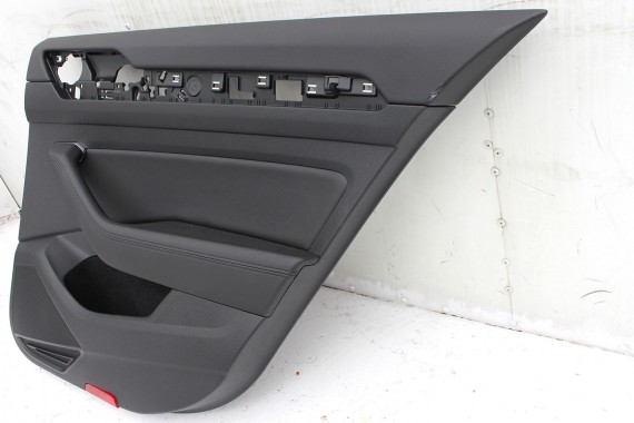 VW PASSAT B8 SEDAN FOTELE KOMPLET FOTELI siedzeń siedzenia tapicerka skóra + alcantara czarny 3G 3G5