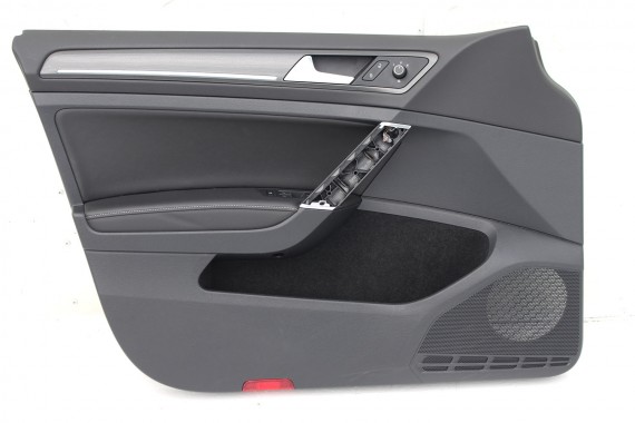 VW GOLF 7 LIFT GTD FOTELE KOMPLET FOTELI siedzeń 5G siedzenia tapicerka skóra czarny KOMBI Variant 5G9 VII 5Q0959760B 5Q0959760F