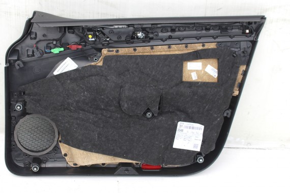 VW GOLF 7 LIFT GTD FOTELE KOMPLET FOTELI siedzeń 5G siedzenia tapicerka skóra czarny KOMBI Variant 5G9 VII 5Q0959760B 5Q0959760F