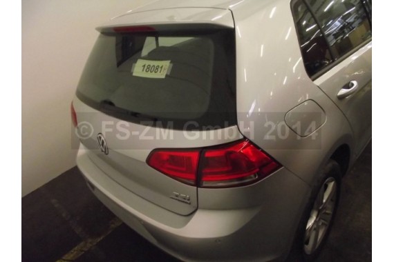 VW GOLF 7 VII DRZWI LA7W PRAWE PRZÓD + TYŁ STRONA PRAWA przednie + tylne 2 sztuki 5G 5G4 kolor : srebrny (silber)