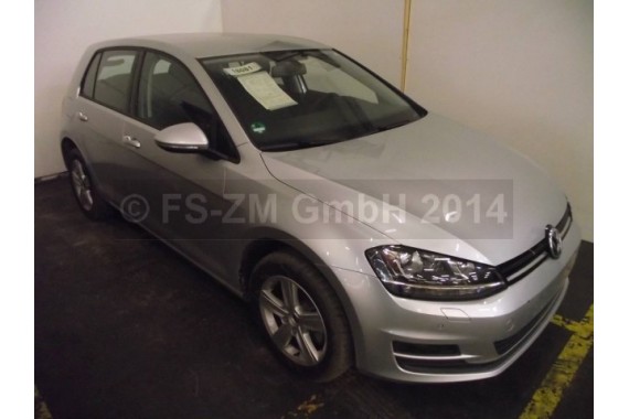 VW GOLF 7 VII DRZWI LEWE PRZÓD + TYŁ STRONA LEWA przednie + tylne 2 sztuki 5G 5G4 kolor : LA7W - srebrny (silber)