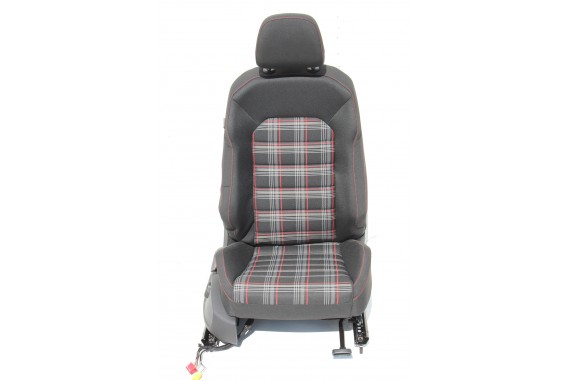 VW GOLF VII 7 FL GTi FOTELE KOMPLET FOTELI siedzeń siedzenia tapicerka 5G welur czarny szary czerwony 5 drzwi LIFT 5G4 5G0 USA