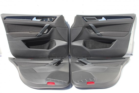 VW GOLF VII 7 FL GTi FOTELE KOMPLET FOTELI siedzeń siedzenia tapicerka 5G welur czarny szary czerwony 5 drzwi LIFT 5G4 5G0 USA