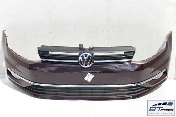 VW GOLF 7 VII LIFT PRZÓD maska błotniki zderzak pas przedni wzmocnienie błotnik V5 LA3K	Black rubin 5G FL Highline