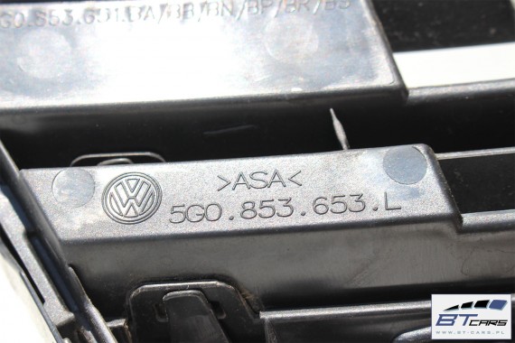 VW GOLF 7 VII LIFT PRZÓD maska błotniki zderzak pas przedni wzmocnienie błotnik V5 LA3K	Black rubin 5G FL Highline