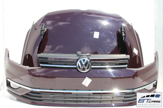 VW GOLF 7 VII LIFT PRZÓD maska błotniki zderzak pas przedni wzmocnienie błotnik V5 LA3K	Black rubin 5G FL Highline