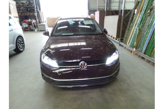 VW GOLF 7 VII LIFT PRZÓD maska błotniki zderzak pas przedni wzmocnienie błotnik V5 LA3K	Black rubin 5G FL Highline