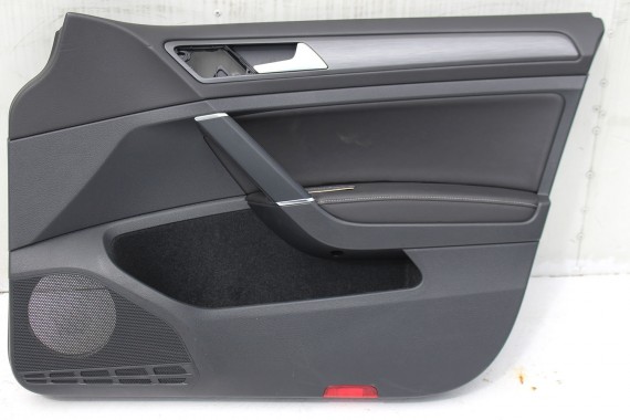 VW GOLF 7 VII KOMBI FOTELE KOMPLET FOTELI siedzeń 5G siedzenia tapicerka Angielska skóra czarny LIFT FL 5G9 VARIANT