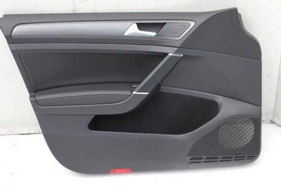 VW GOLF 7 VII KOMBI FOTELE KOMPLET FOTELI siedzeń 5G siedzenia tapicerka Angielska skóra czarny LIFT FL 5G9 VARIANT