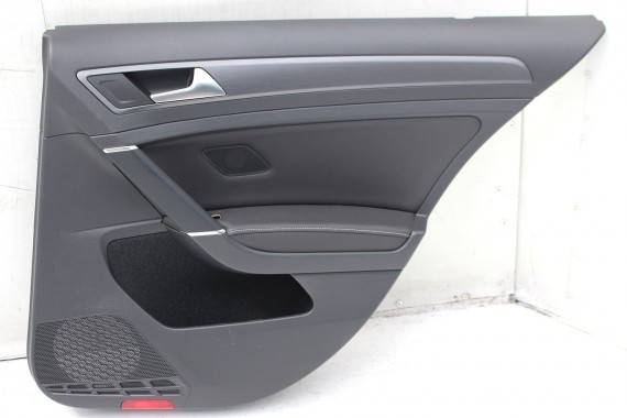 VW GOLF 7 VII KOMBI FOTELE KOMPLET FOTELI siedzeń 5G siedzenia tapicerka Angielska skóra czarny LIFT FL 5G9 VARIANT