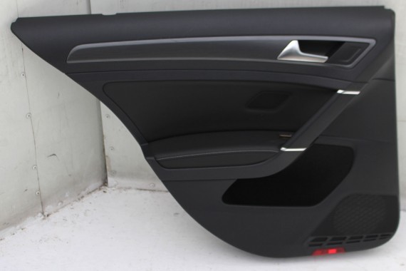 VW GOLF 7 VII KOMBI FOTELE KOMPLET FOTELI siedzeń 5G siedzenia tapicerka Angielska skóra czarny LIFT FL 5G9 VARIANT