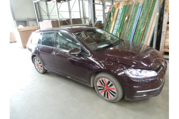 VW GOLF 7 VII KOMBI FOTELE KOMPLET FOTELI siedzeń 5G siedzenia tapicerka Angielska skóra czarny LIFT FL 5G9 VARIANT