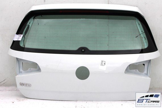 VW GOLF 7 VII GTD TYŁ ZDERZAK TYLNY + KLAPA BAGAŻNIKA 5G Kolor :  LC9A - biały (pure white) 5G4