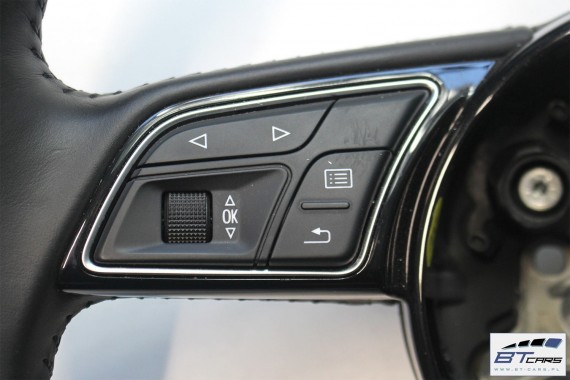 AUDI A3 FL Q2 KIEROWNICA 81A419091B 8V0419091CG 81A 419 091 INU czarny 81A419091B 8V0419091CG 81A419091B 81A419091B 8V0419091CG